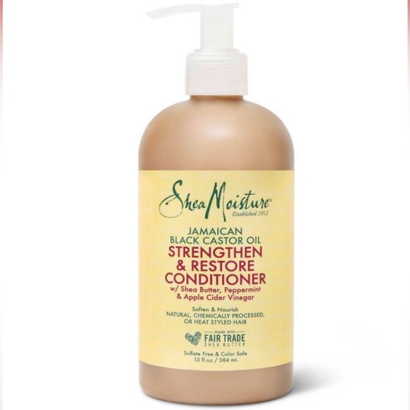 Shea Moisture conditioner Jamaican Black Castor Oil Strengthen and restore NEW - Picture 1 of 5